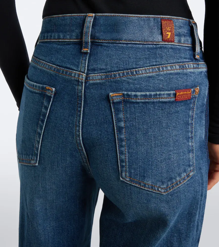 7 For All Mankind Lotta wide-leg jeans | Thumbnail 7