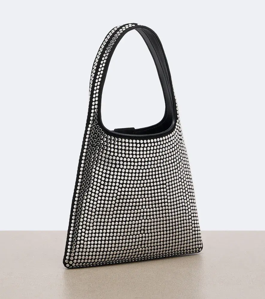 Alaïa Alaïa Mini studded suede top-handle bag | Thumbnail 3 Alaïa Alaïa Mini studded suede top-handle bag | Thumbnail 3