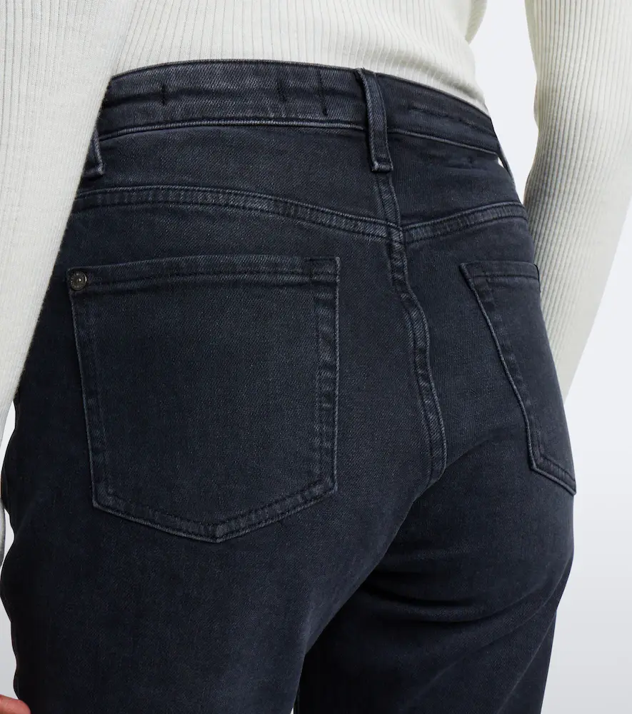 7 For All Mankind Faded straight jeans | Thumbnail 7 7 For All Mankind Faded straight jeans | Thumbnail 7