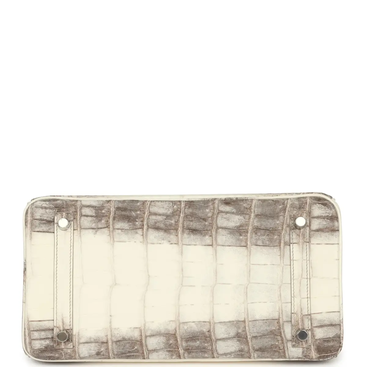 HERMÈS Hermes Birkin 30 Himalaya Niloticus Crocodile Palladium Hardware | Thumbnail 6