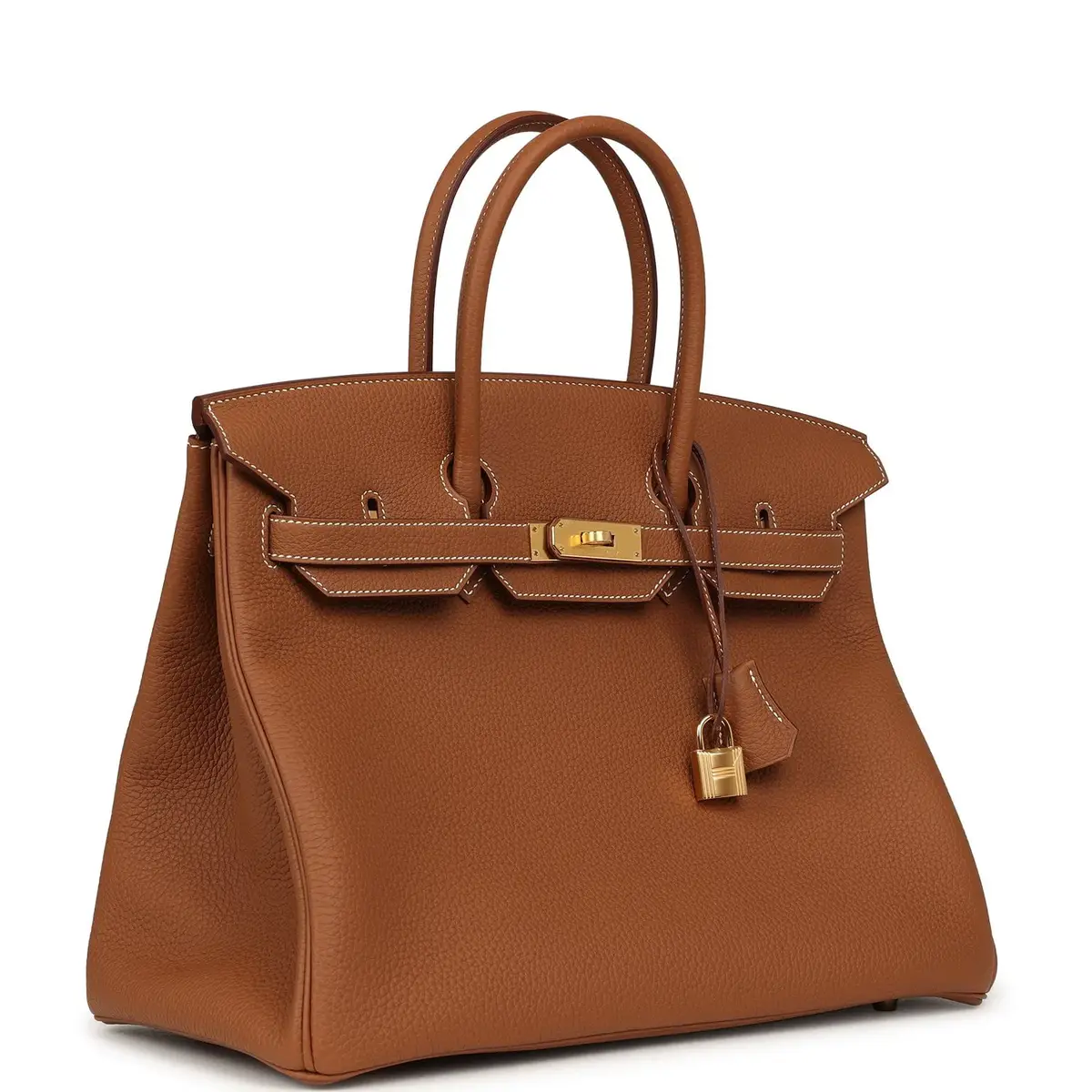 HERMÈS Hermes Birkin 35 Gold Togo Gold Hardware | Thumbnail 2
