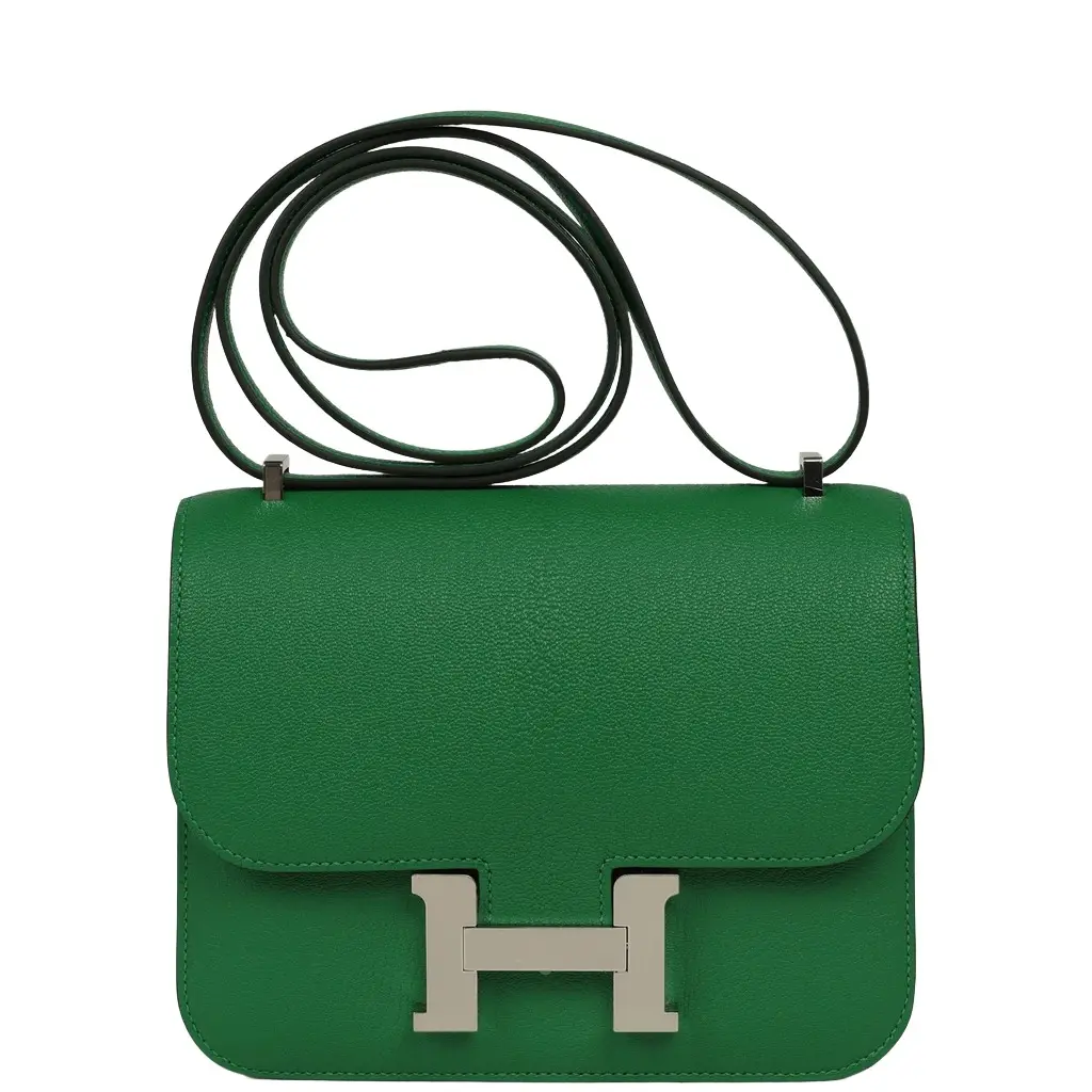 Hermes Constance 18 Bambou Chevre Mysore Palladium Hardware Hermes Constance 18 Bambou Chevre Mysore Palladium Hardware