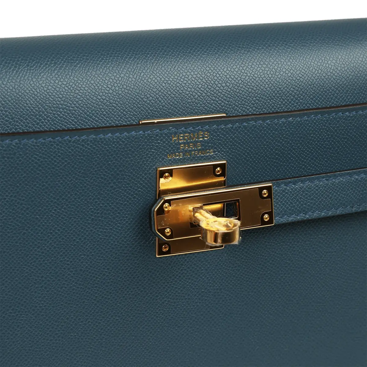 HERMÈS Hermes Kelly Elan Bleu Tempete Madame Gold Hardware | Thumbnail 6 HERMÈS Hermes Kelly Elan Bleu Tempete Madame Gold Hardware | Thumbnail 6