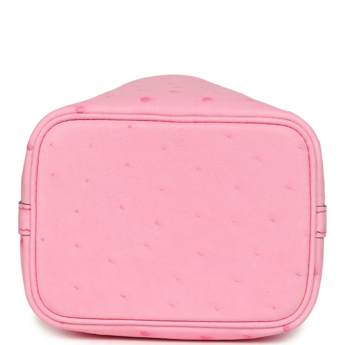 HERMÈS Hermes Micro Picotin Lock 14 Bubblegum Ostrich Boreal Palladium Hardware | Thumbnail 6 HERMÈS Hermes Micro Picotin Lock 14 Bubblegum Ostrich Boreal Palladium Hardware | Thumbnail 6
