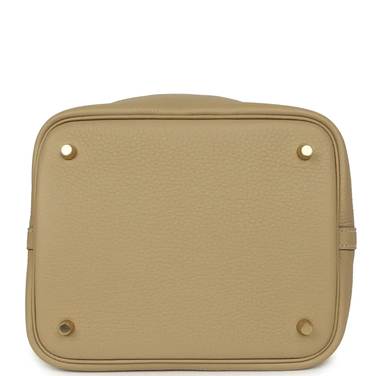 HERMÈS Hermes Picotin Lock 22 Trench Clemence Gold Hardware | Thumbnail 6 HERMÈS Hermes Picotin Lock 22 Trench Clemence Gold Hardware | Thumbnail 6