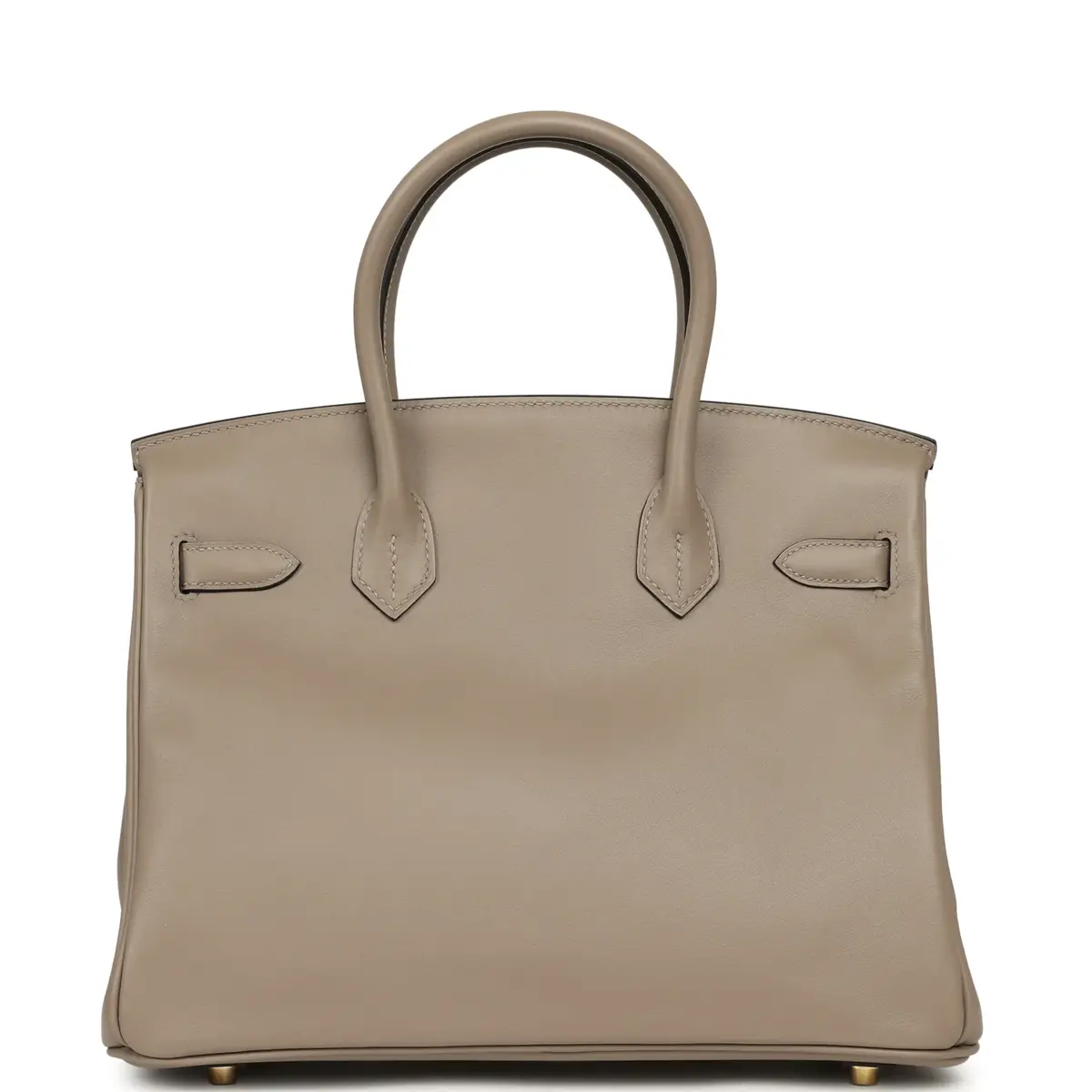 HERMÈS Hermes Special Order (HSS) Birkin 30 Gris Asphalt Verso Swift Brushed Gold Hardware | Thumbnail 4