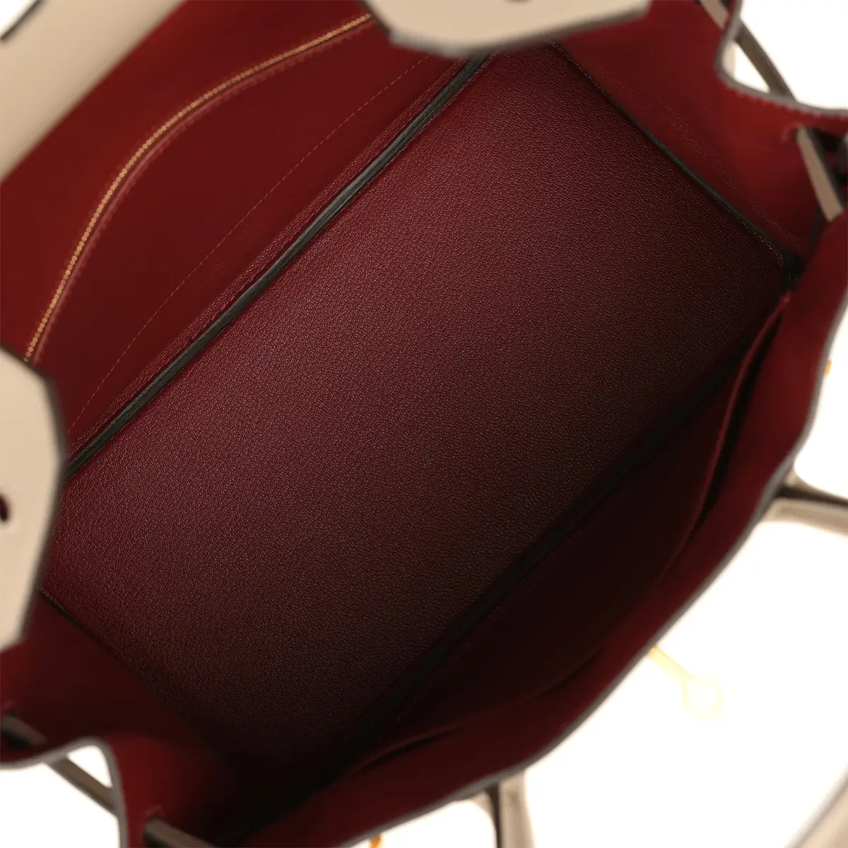HERMÈS Hermes Special Order (HSS) Birkin 30 Gris Asphalt Verso Swift Brushed Gold Hardware | Thumbnail 8