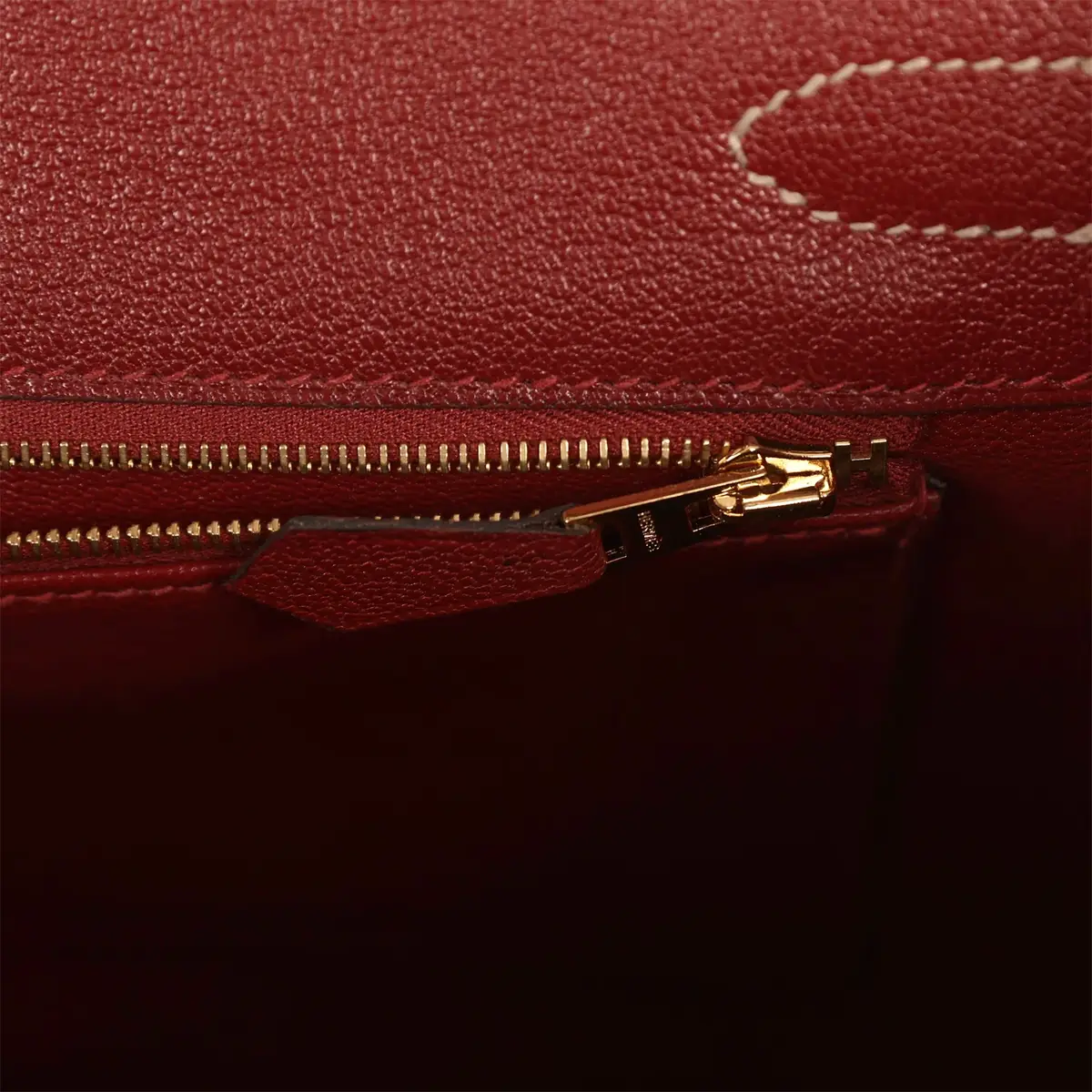 HERMÈS Hermes Special Order (HSS) Birkin 30 Gris Asphalt Verso Swift Brushed Gold Hardware | Thumbnail 9