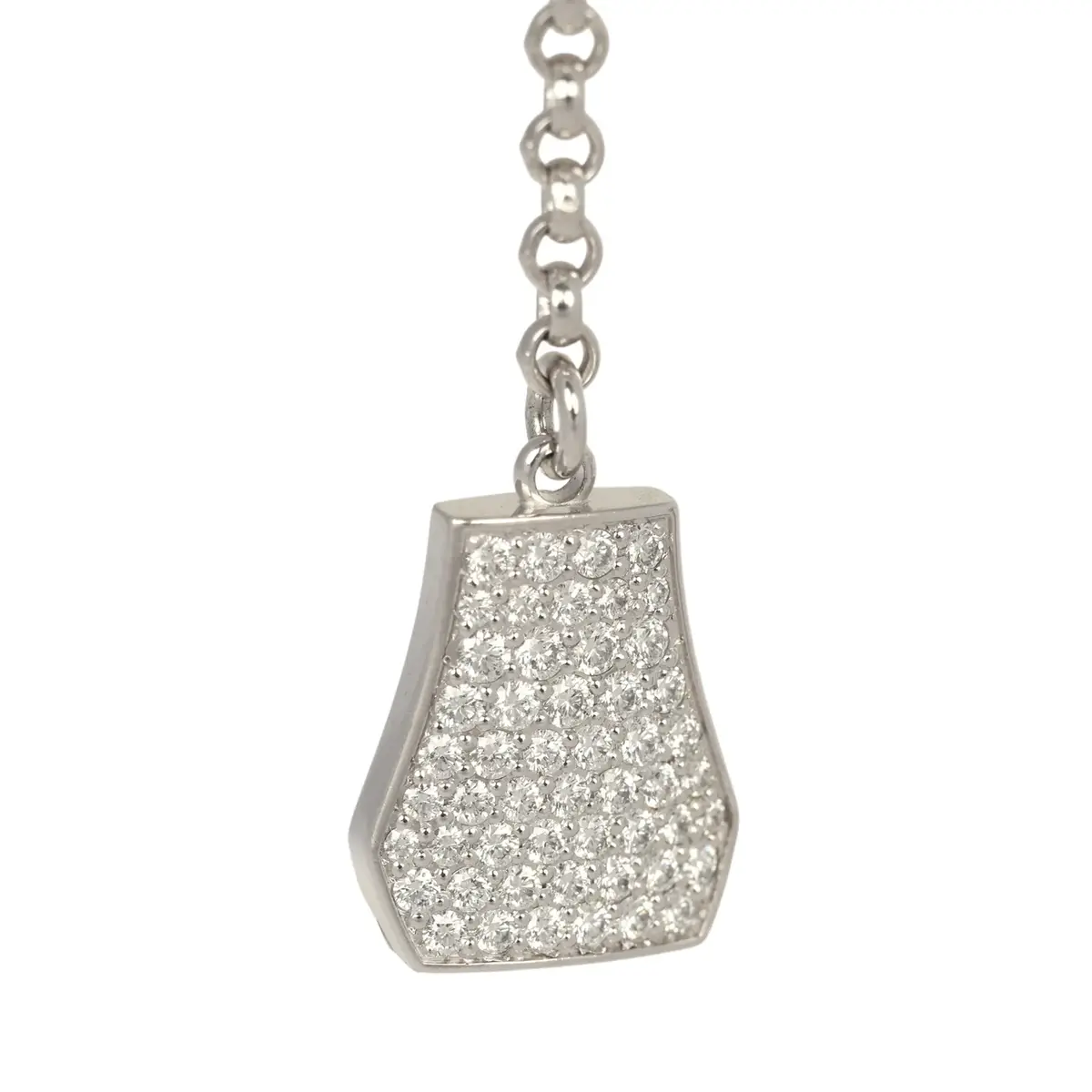 HERMÈS Pre-owned Hermes Kelly Clochette Earrings Diamonds | Thumbnail 2