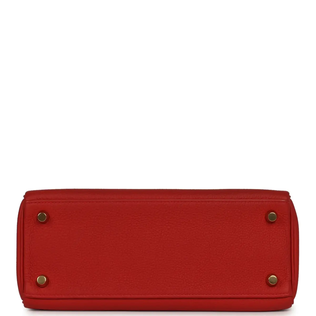 HERMÈS Pre-owned Hermes Kelly Retourne 25 Vermillion Togo Gold Hardware | Thumbnail 6