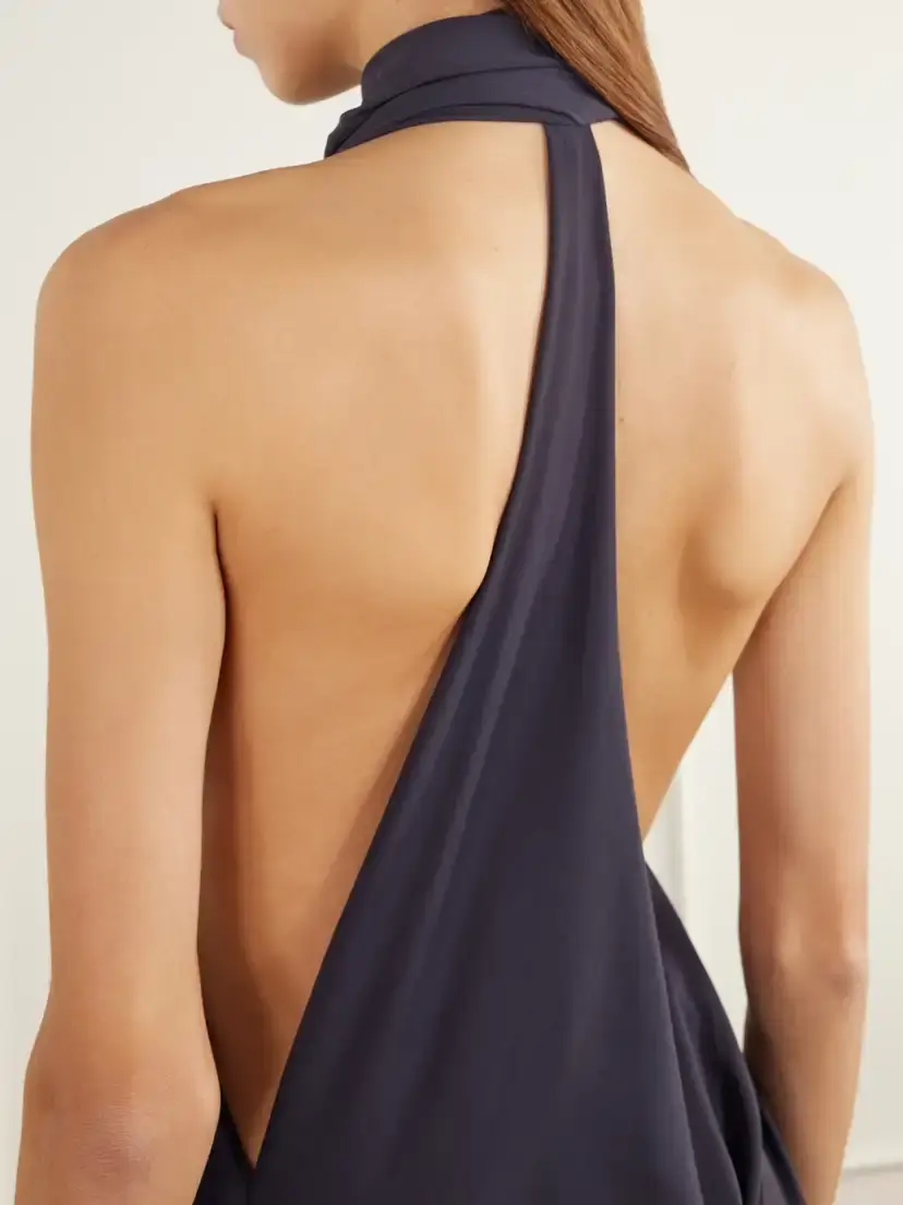 AARON ESH Asymmetric Draped Jersey Maxi Dress | Thumbnail 5 AARON ESH Asymmetric Draped Jersey Maxi Dress | Thumbnail 5