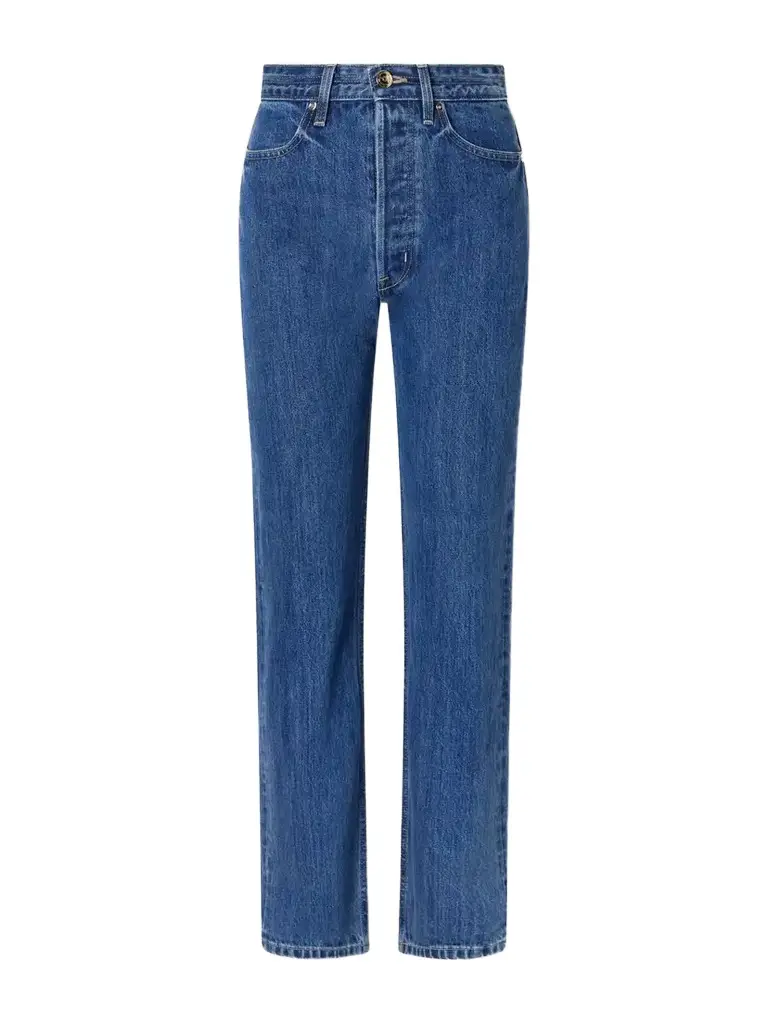 RÙADH The Agnes High-rise Straight-leg Jeans