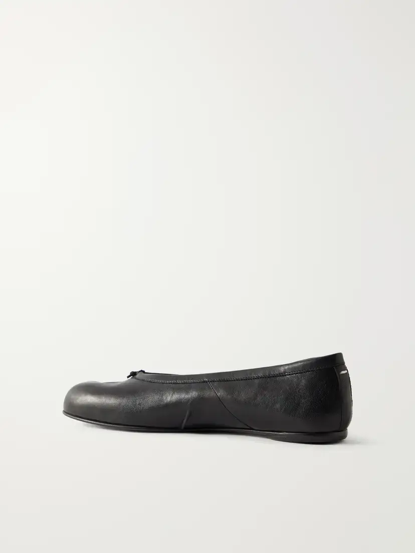 Maison Margiela Tabi Split-toe Textured Leather Ballet Flats | Thumbnail 3 Maison Margiela Tabi Split-toe Textured Leather Ballet Flats | Thumbnail 3