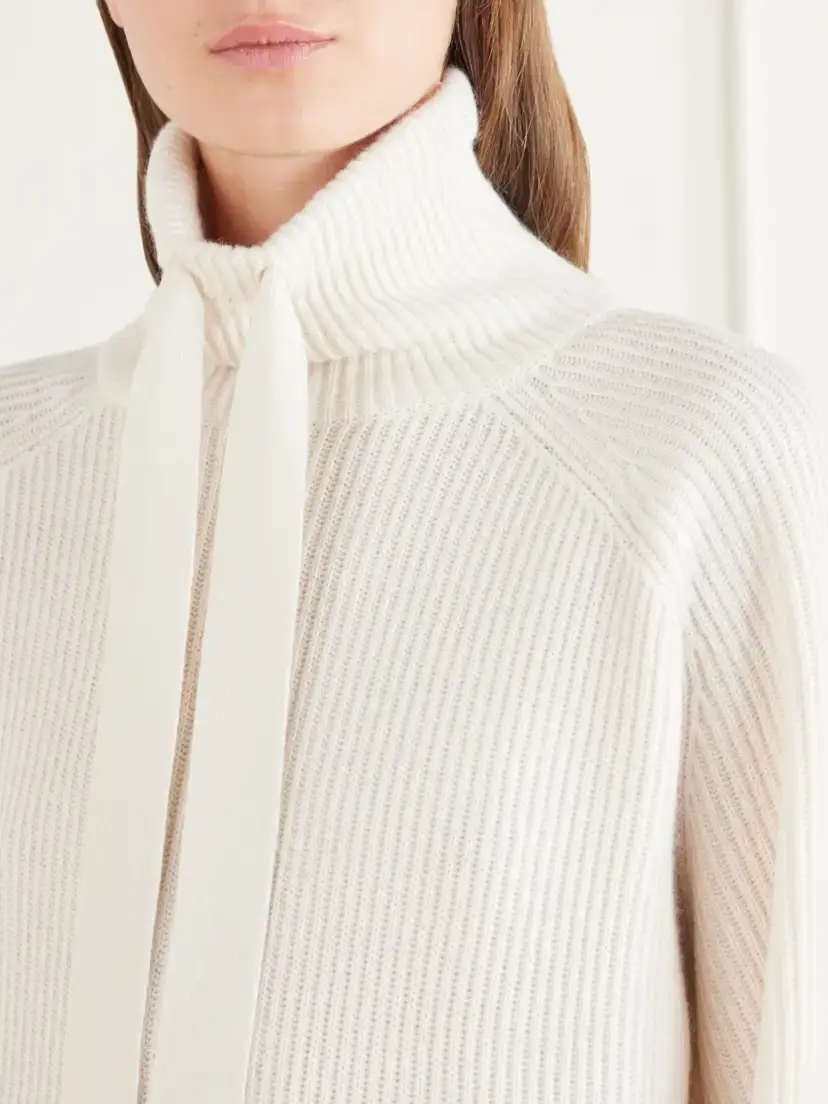 Brunello Cucinelli Cashmere Mock-neck Sweater | Thumbnail 5 Brunello Cucinelli Cashmere Mock-neck Sweater | Thumbnail 5