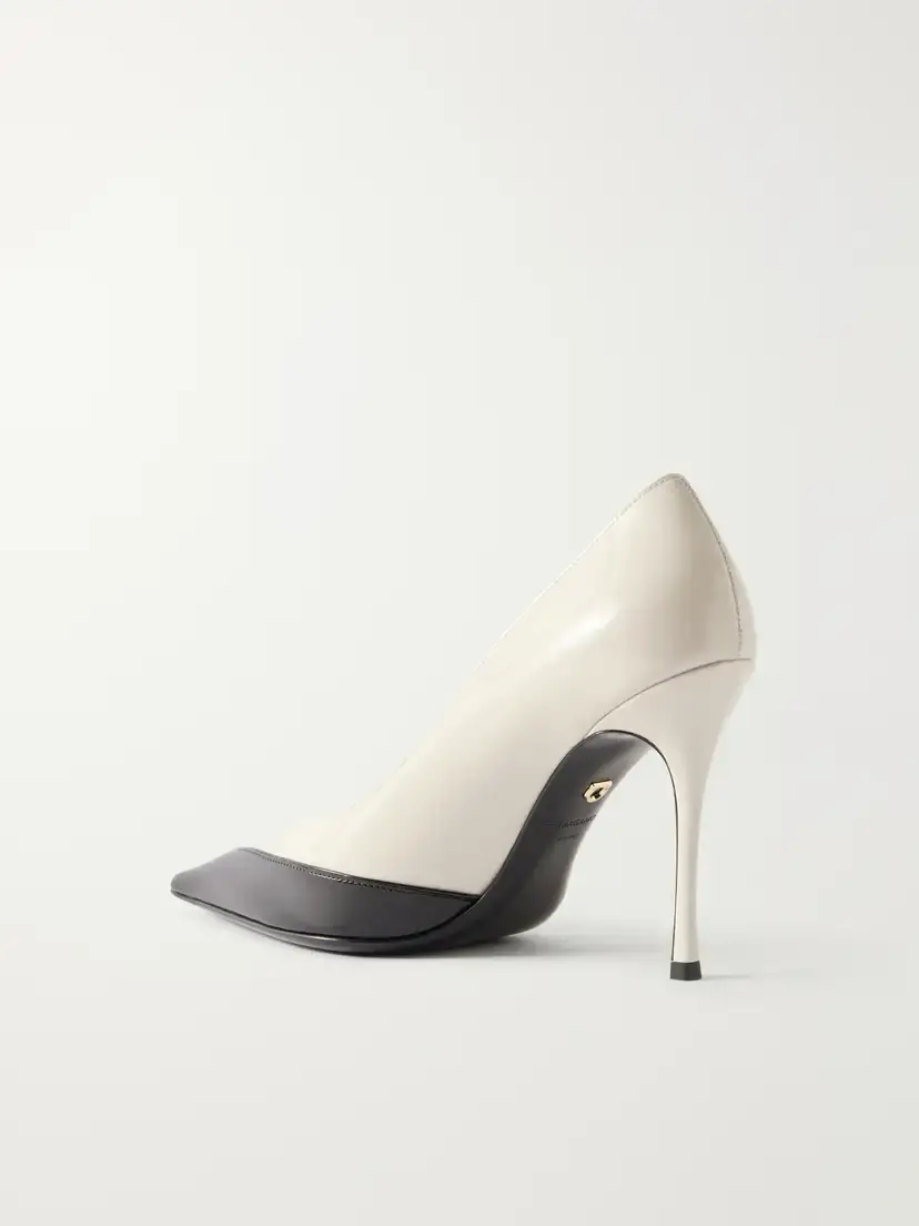 Ferragamo Yasmin 95 Two-tone Patent-leather Pumps | Thumbnail 3 Ferragamo Yasmin 95 Two-tone Patent-leather Pumps | Thumbnail 3