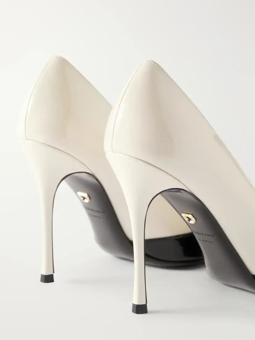 Ferragamo Yasmin 95 Two-tone Patent-leather Pumps | Thumbnail 5 Ferragamo Yasmin 95 Two-tone Patent-leather Pumps | Thumbnail 5