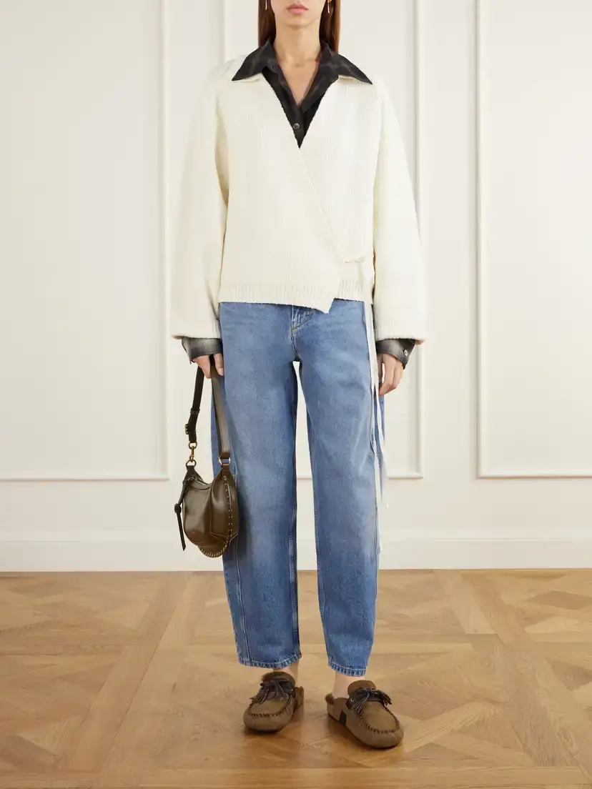 Isabel Marant Malvin Tasseled Leather-trimmed Suede Loafers | Thumbnail 4 Isabel Marant Malvin Tasseled Leather-trimmed Suede Loafers | Thumbnail 4