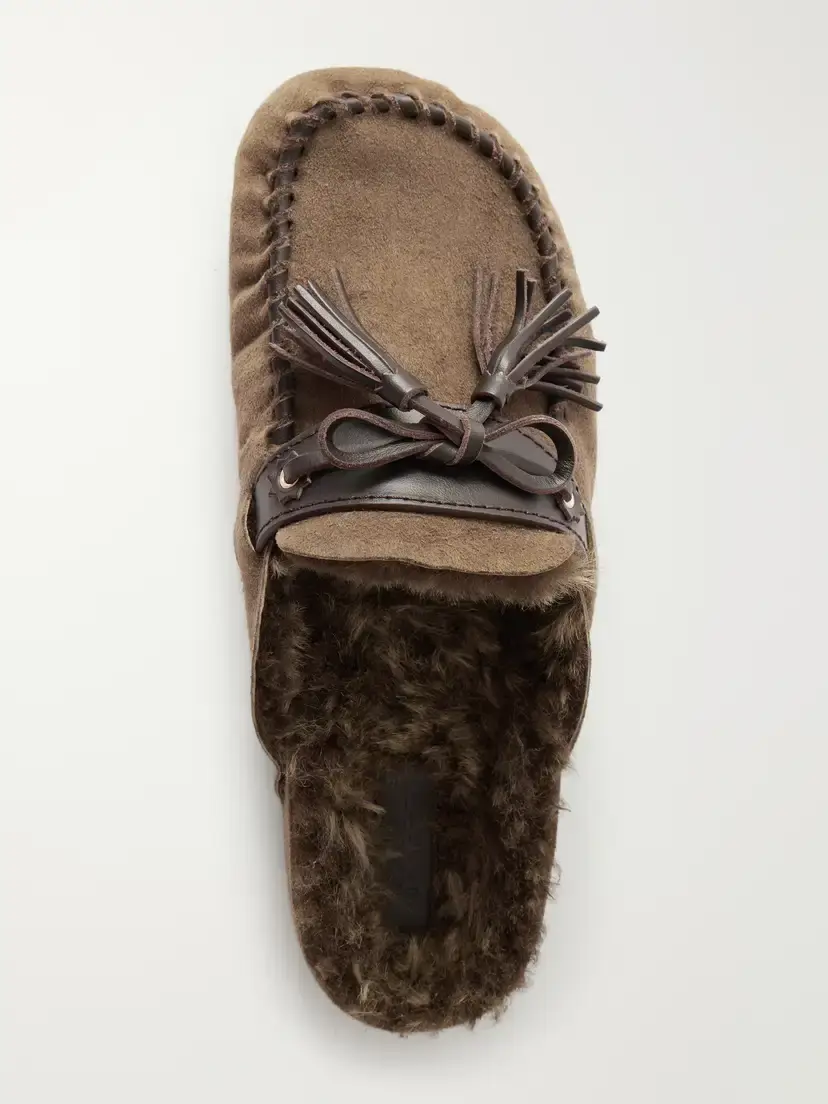 Isabel Marant Malvin Tasseled Leather-trimmed Suede Loafers | Thumbnail 6 Isabel Marant Malvin Tasseled Leather-trimmed Suede Loafers | Thumbnail 6