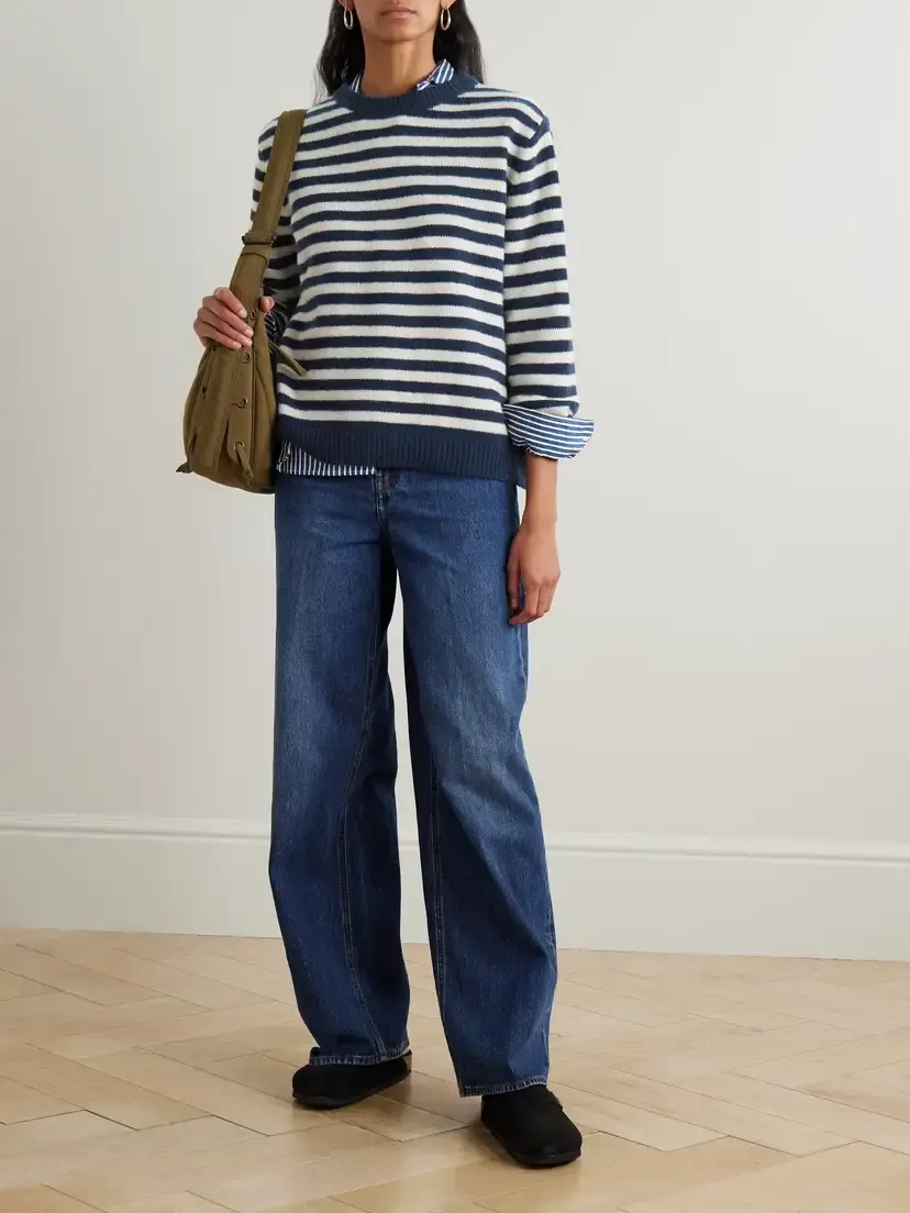 Suzie Kondi Kismet Striped Cashmere Sweater | Thumbnail 2 Suzie Kondi Kismet Striped Cashmere Sweater | Thumbnail 2