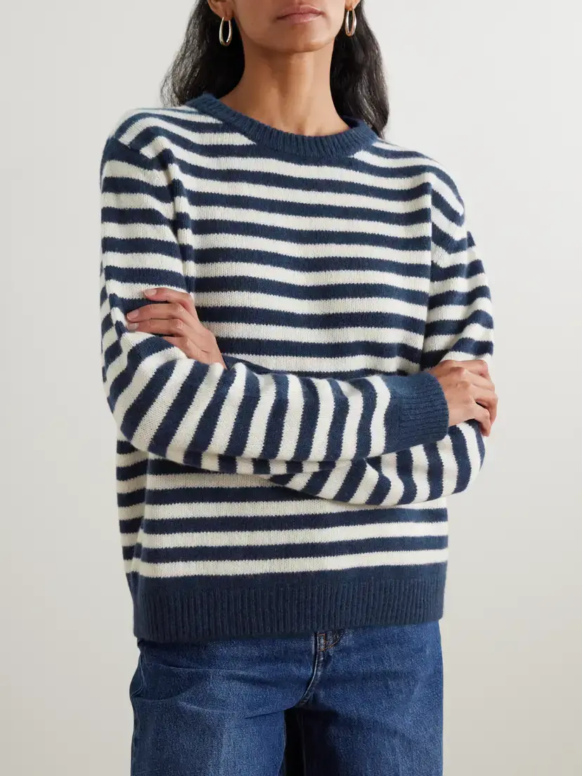 Suzie Kondi Kismet Striped Cashmere Sweater | Thumbnail 3 Suzie Kondi Kismet Striped Cashmere Sweater | Thumbnail 3