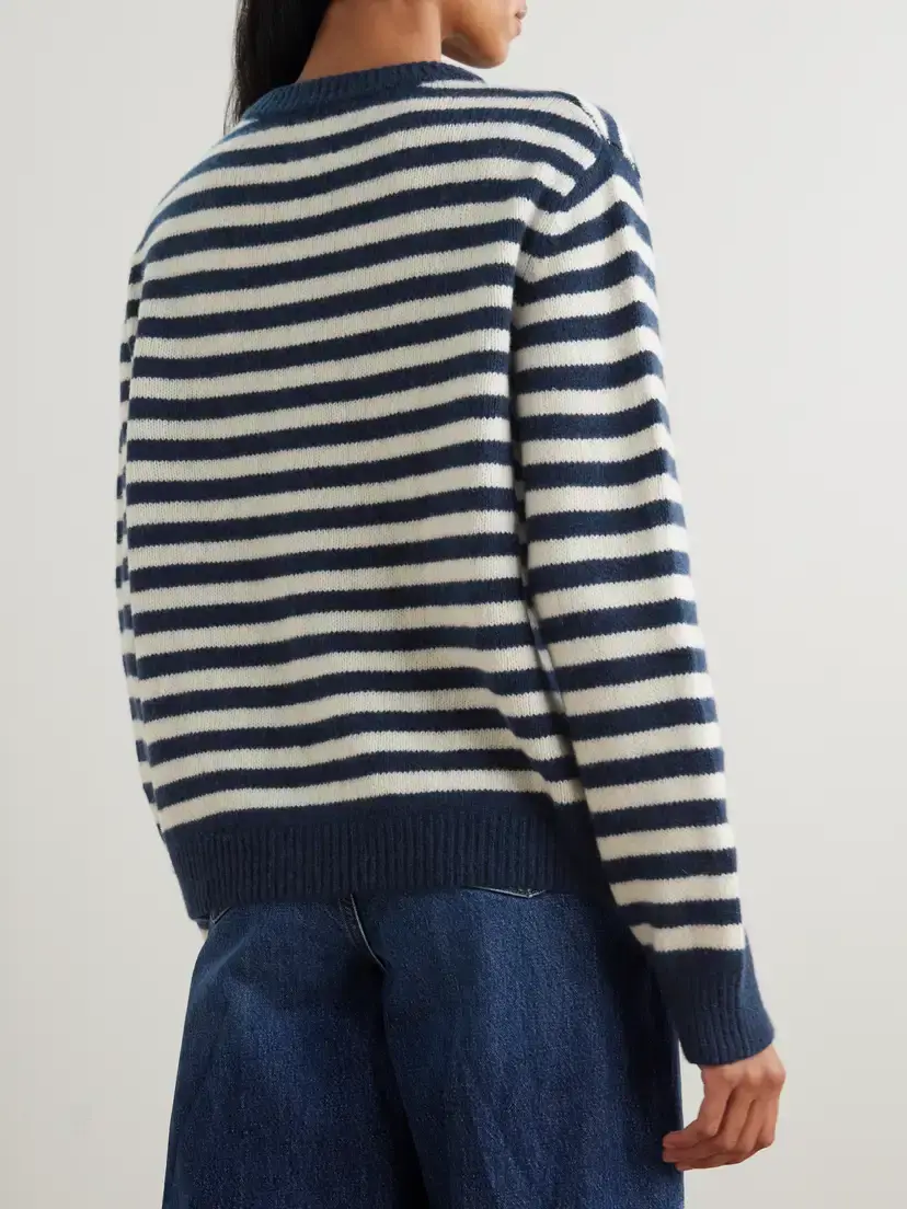 Suzie Kondi Kismet Striped Cashmere Sweater | Thumbnail 4 Suzie Kondi Kismet Striped Cashmere Sweater | Thumbnail 4