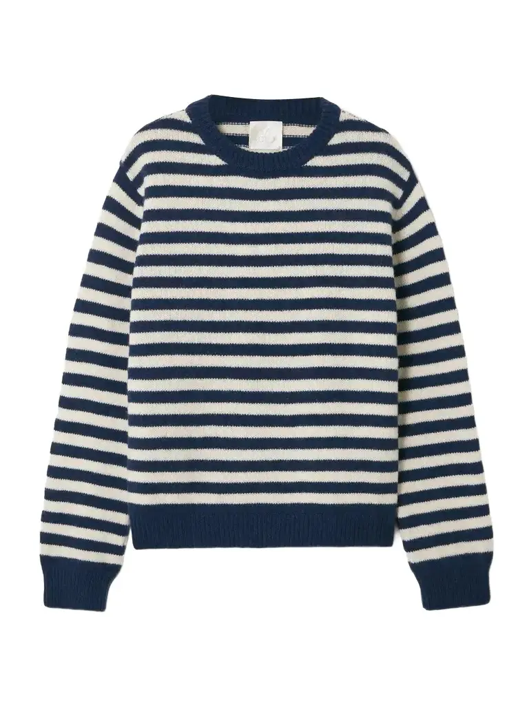 Suzie Kondi Kismet Striped Cashmere Sweater