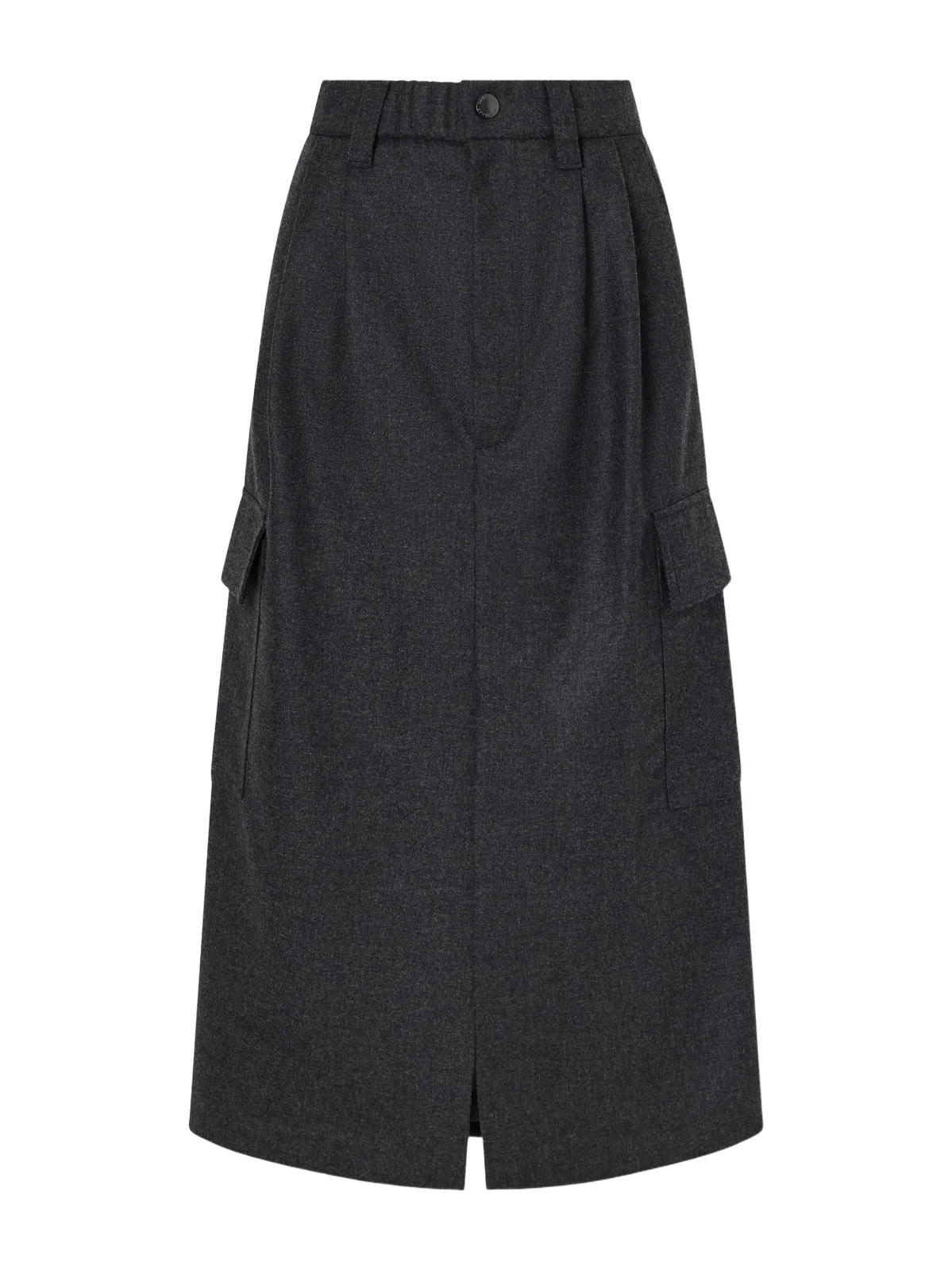 Pleated Wool And Cashmere-blend Twill Midi Skirt Pleated Wool And Cashmere-blend Twill Midi Skirt