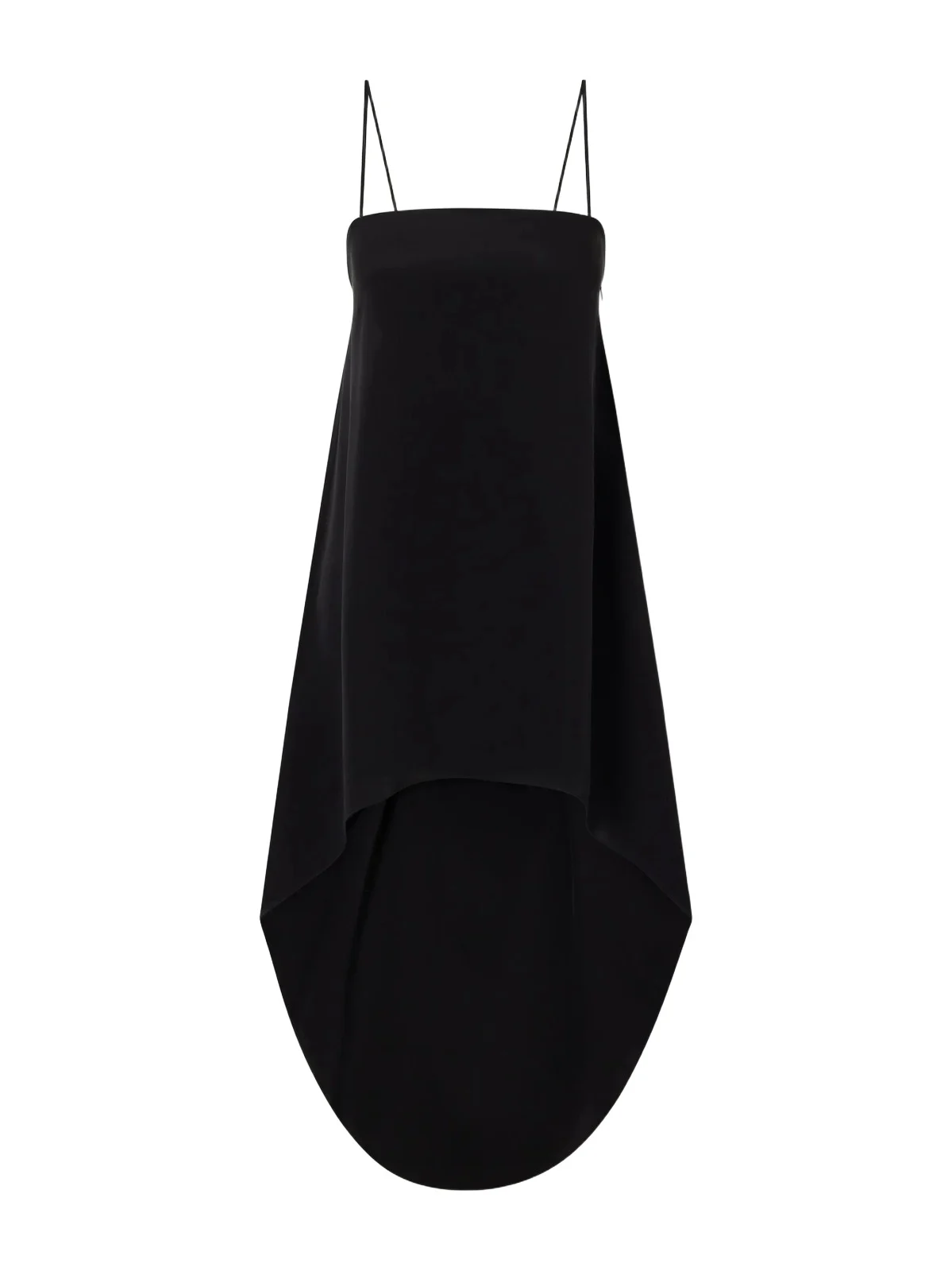 Kera Drop-tail Silk-crepe Mini Dress
