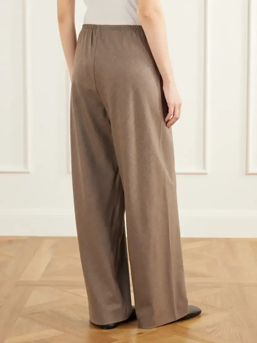 Maria McManus Wool-blend Fresco Wide-leg Pants | Thumbnail 4 Maria McManus Wool-blend Fresco Wide-leg Pants | Thumbnail 4