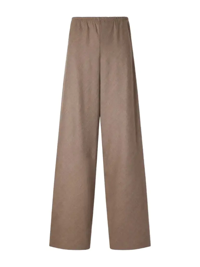 Maria McManus Wool-blend Fresco Wide-leg Pants