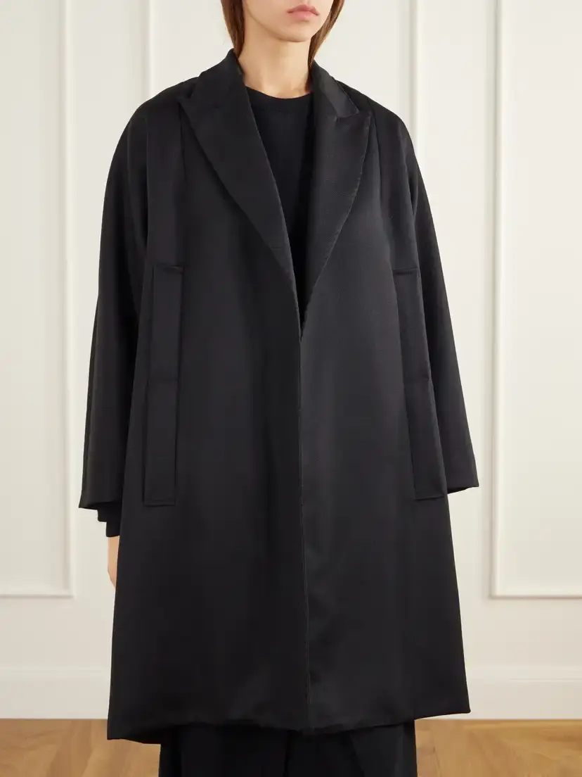 AARON ESH Wool-gabardine Coat | Thumbnail 3 AARON ESH Wool-gabardine Coat | Thumbnail 3