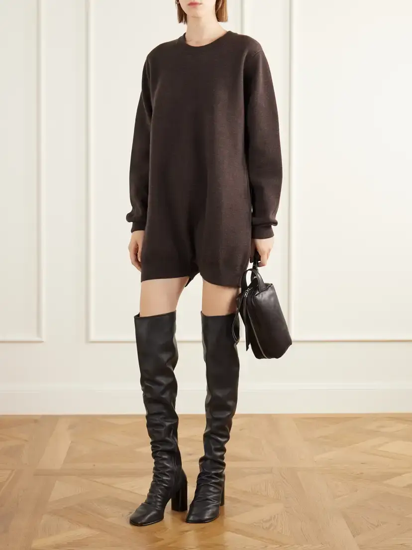 Lemaire Felted Wool Playsuit | Thumbnail 2 Lemaire Felted Wool Playsuit | Thumbnail 2