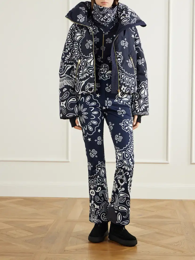 Goldbergh Toriko Paisley-print Stretch-jersey Ski Top | Thumbnail 2