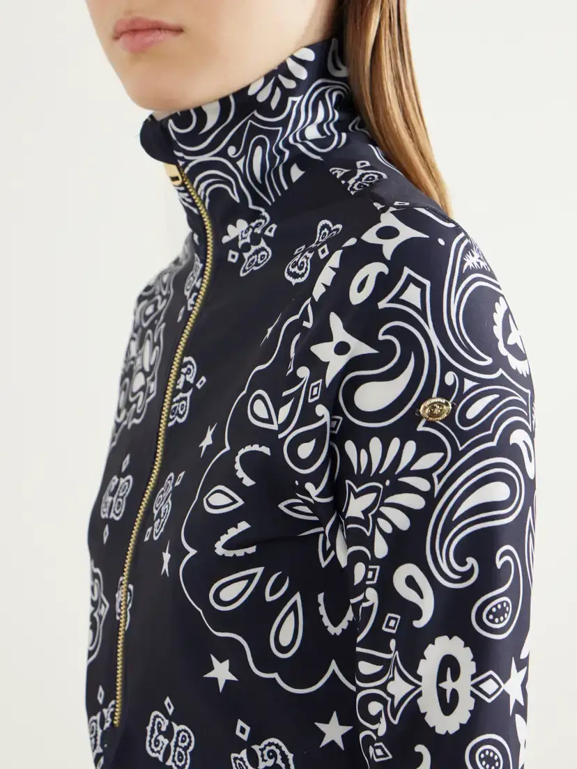Goldbergh Toriko Paisley-print Stretch-jersey Ski Top | Thumbnail 5