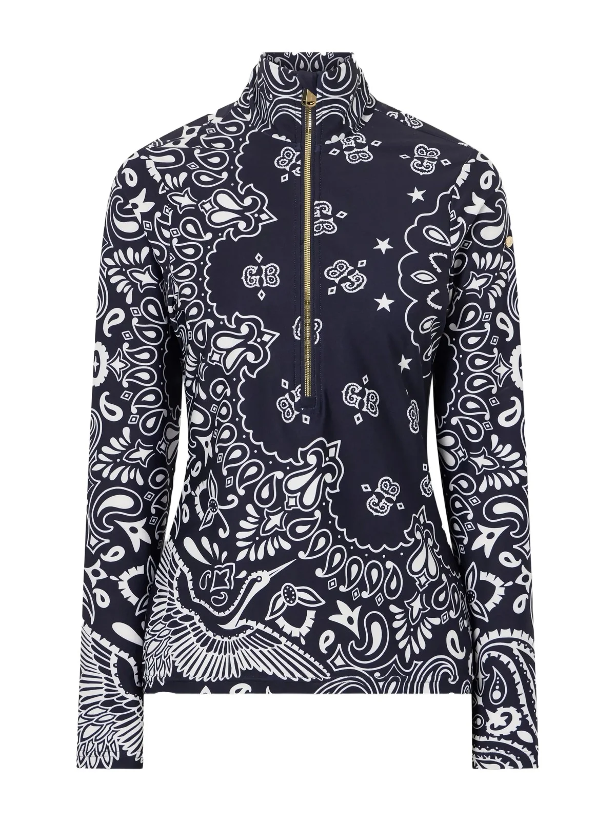 Toriko Paisley-print Stretch-jersey Ski Top Toriko Paisley-print Stretch-jersey Ski Top