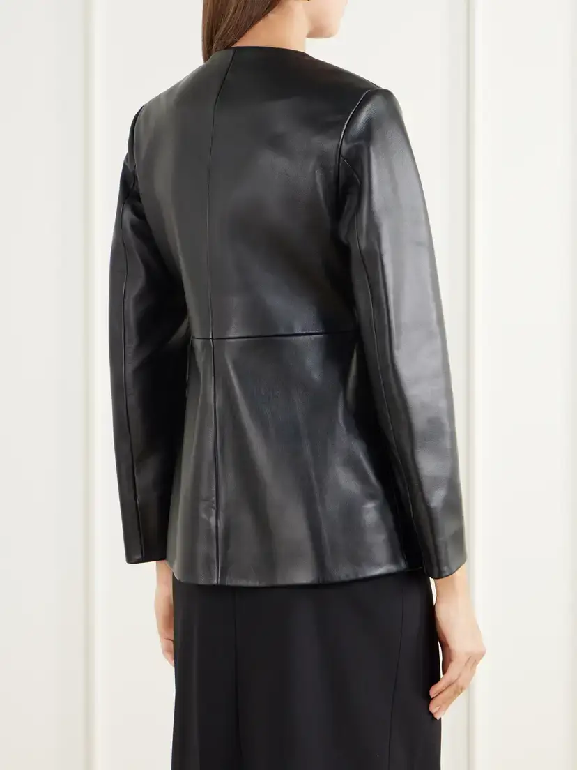 Almada Dorothy Darted Leather Jacket | Thumbnail 4 Almada Dorothy Darted Leather Jacket | Thumbnail 4