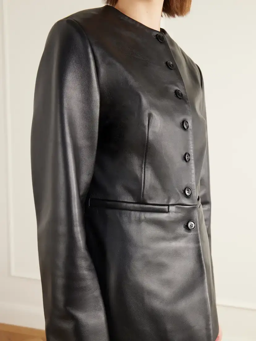 Almada Dorothy Darted Leather Jacket | Thumbnail 5 Almada Dorothy Darted Leather Jacket | Thumbnail 5