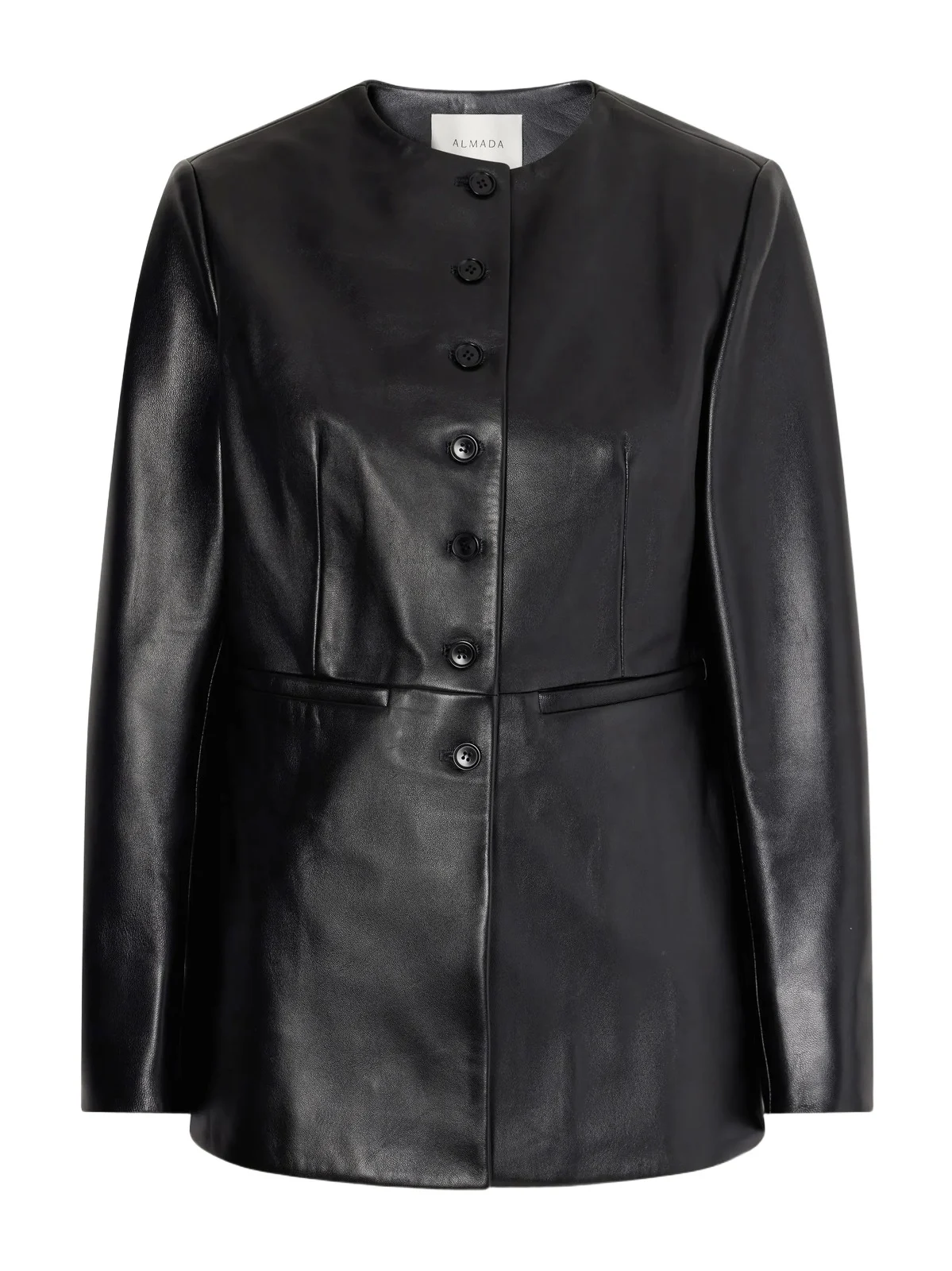 Almada Dorothy Darted Leather Jacket