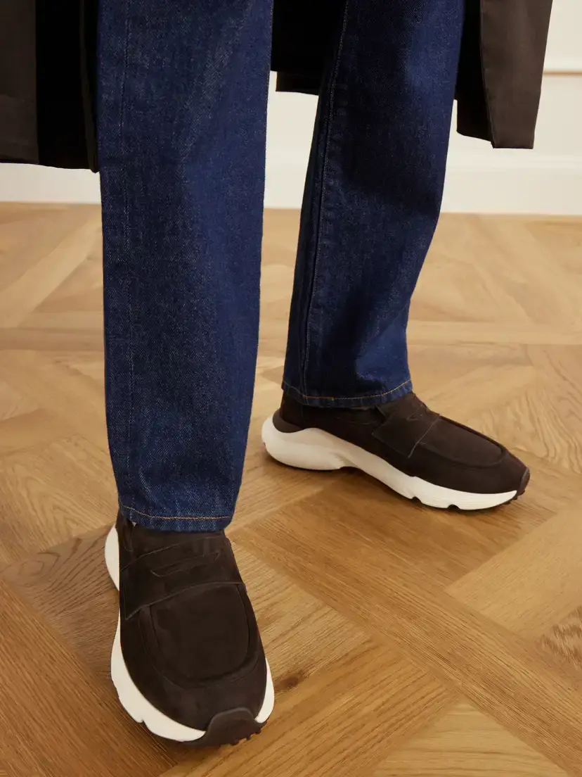 Tod's Suede Sneakers | Thumbnail 2 Tod's Suede Sneakers | Thumbnail 2