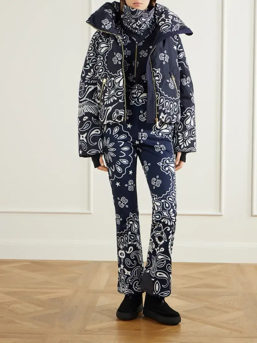 Goldbergh Kizuna Paisley-print Stretch-jersey Neck Warmer | Thumbnail 3