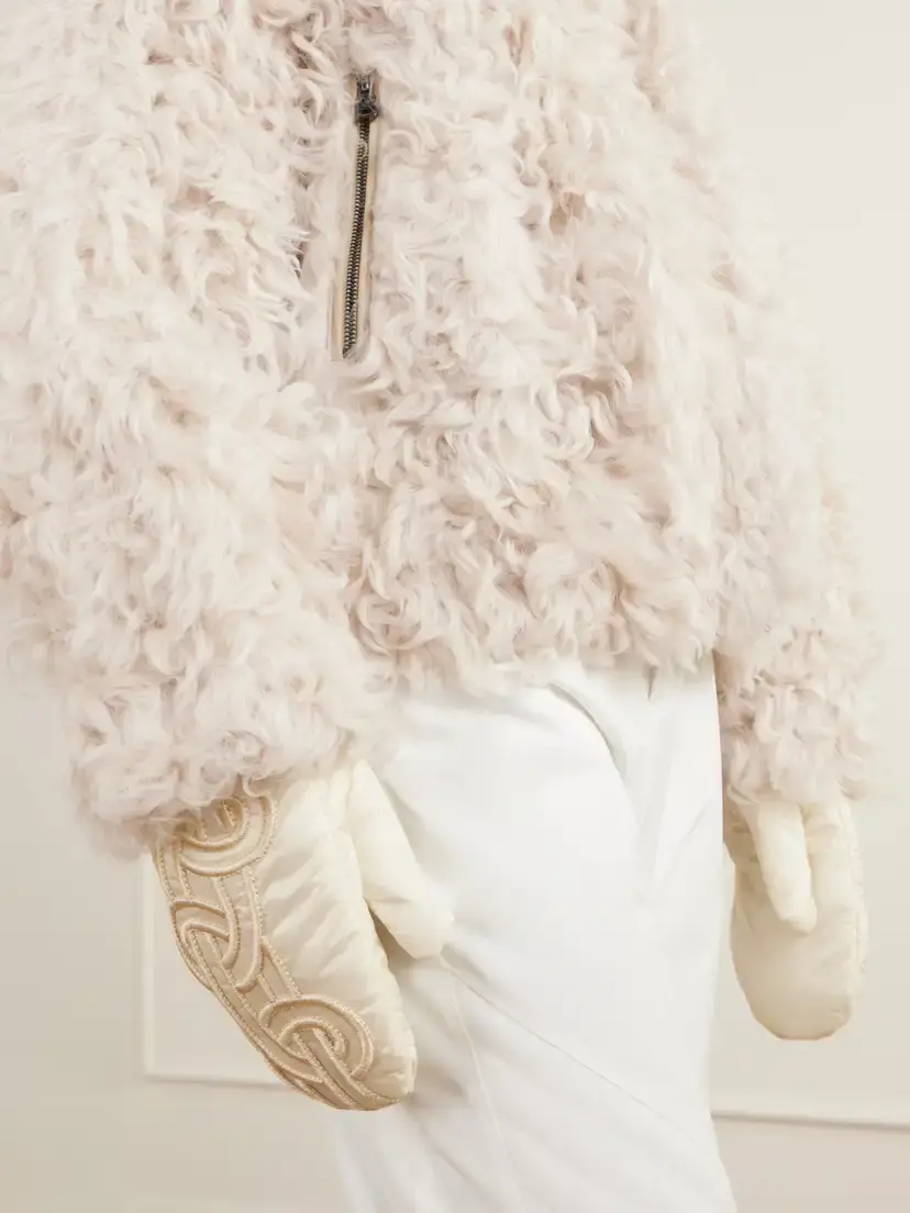 Bogner Shell-trimmed Shearling Ski Jacket | Thumbnail 6 Bogner Shell-trimmed Shearling Ski Jacket | Thumbnail 6