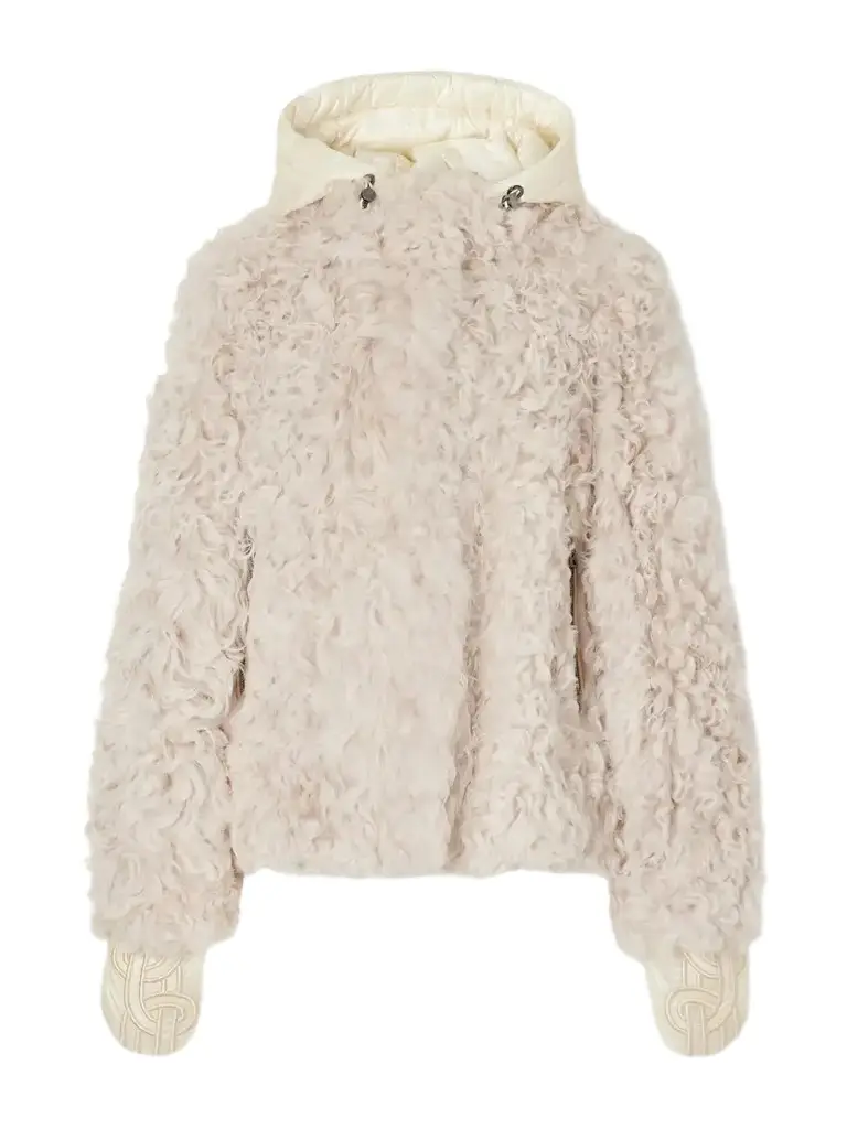 Bogner Shell-trimmed Shearling Ski Jacket