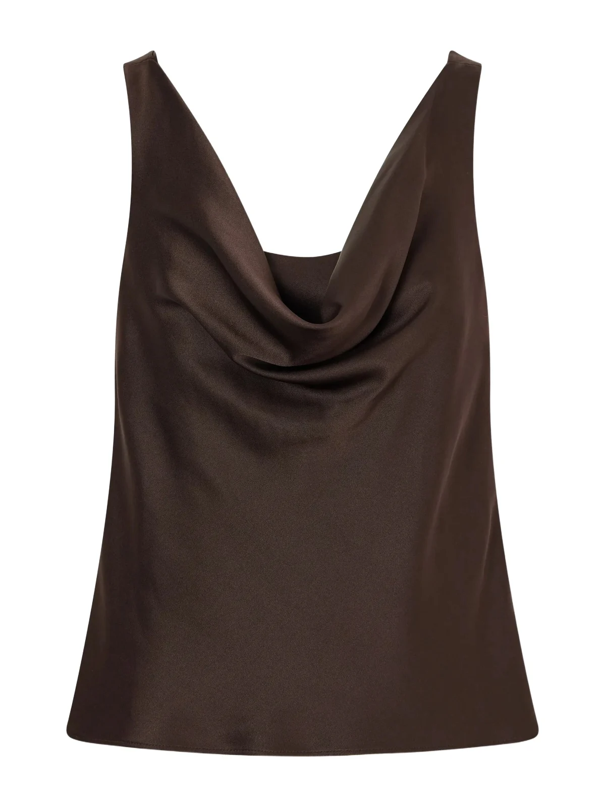 Brunello Cucinelli Silk-satin Tank