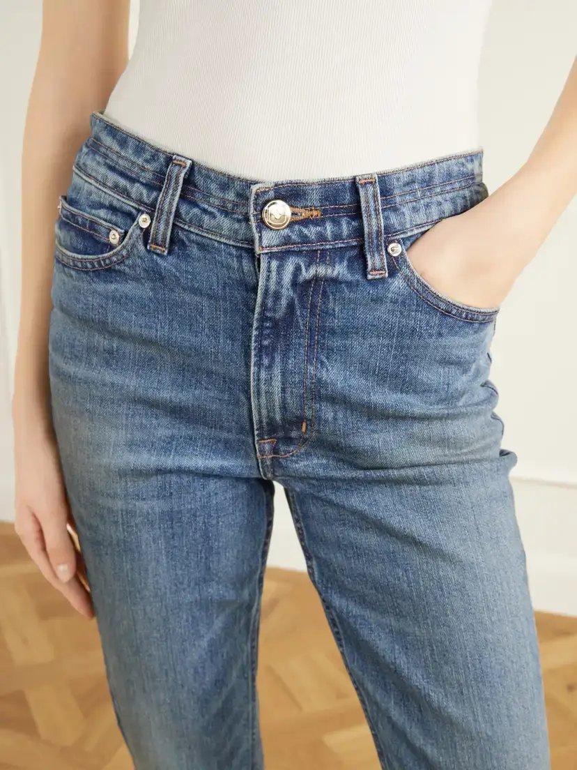RÙADH The Cecile Slim High-rise Jeans | Thumbnail 5