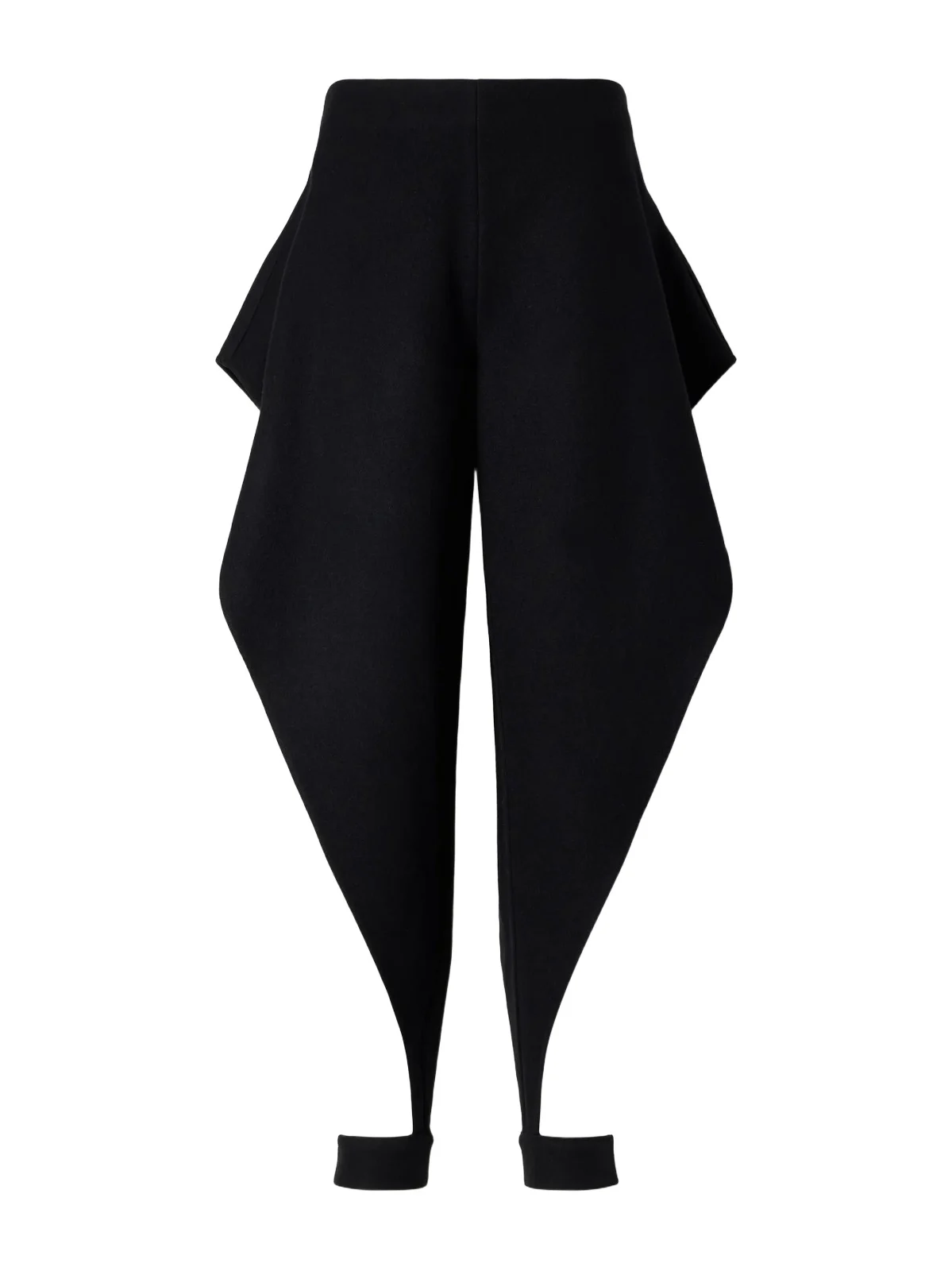 Alaïa Pointed High-rise Wool Tapered Pants