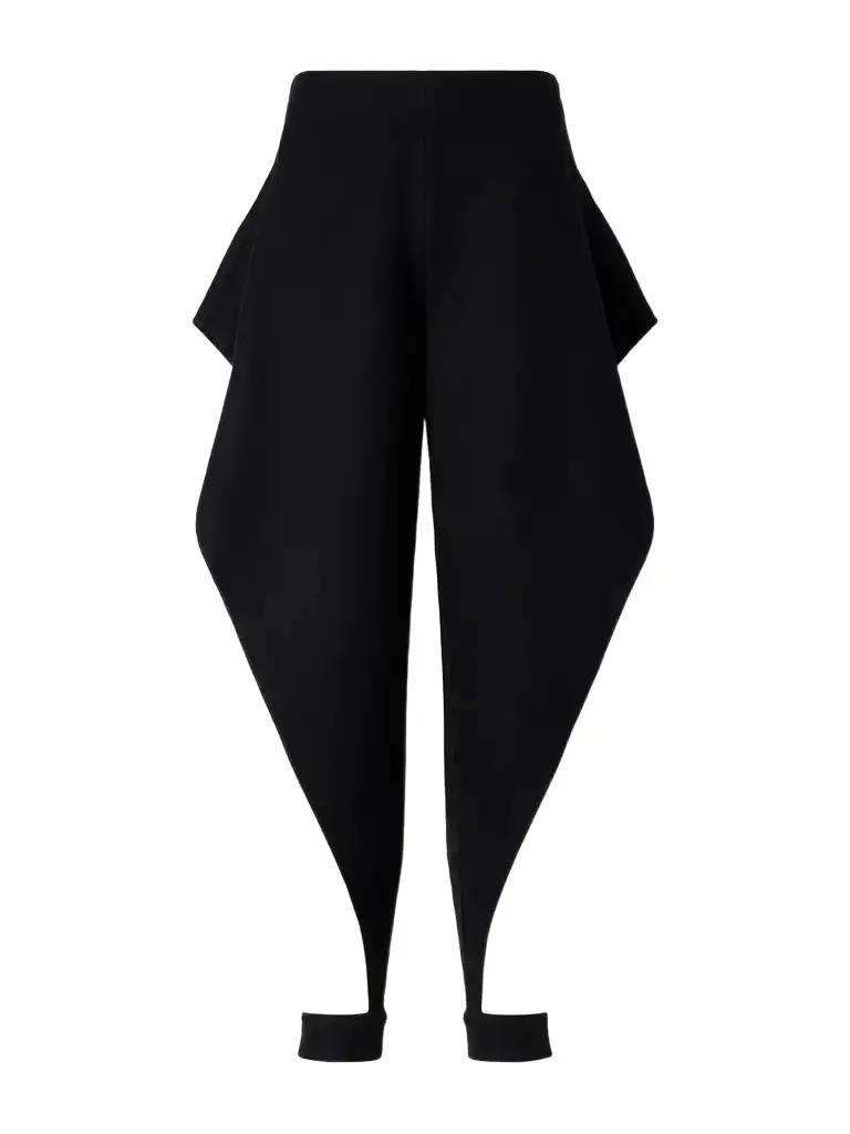 Pointed High-rise Wool Tapered Pants Pointed High-rise Wool Tapered Pants