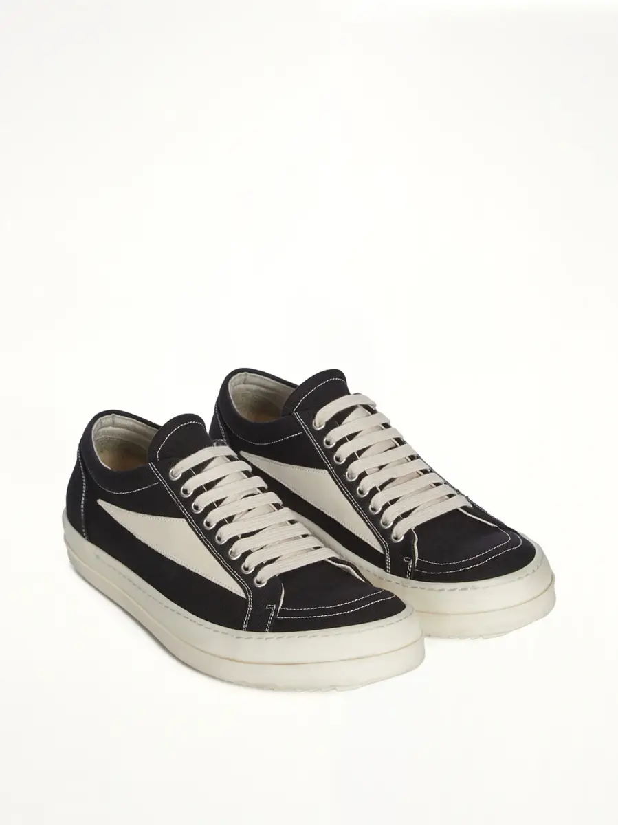 RICK OWENS DRKSHDW 13oz Denim Vintage Sneaks | Thumbnail 2 RICK OWENS DRKSHDW 13oz Denim Vintage Sneaks | Thumbnail 2