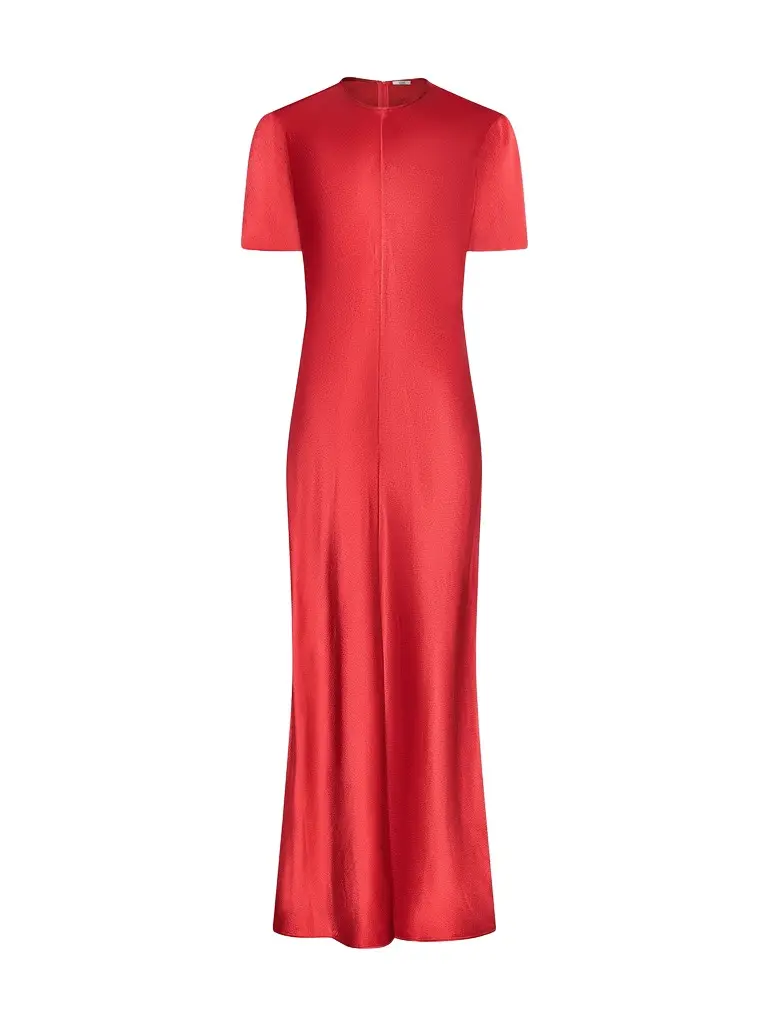 Akriti Satin Midi Dress Akriti Satin Midi Dress