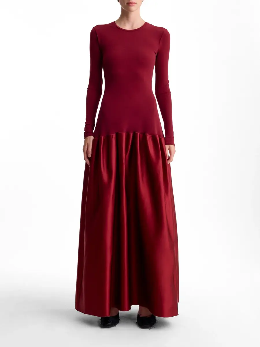 FFORME Catrin Flared Duchesse Midi Dress | Thumbnail 2 FFORME Catrin Flared Duchesse Midi Dress | Thumbnail 2