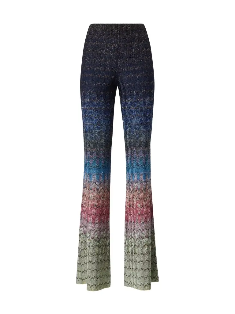 Missoni Dégradé Lamé Flare Trousers